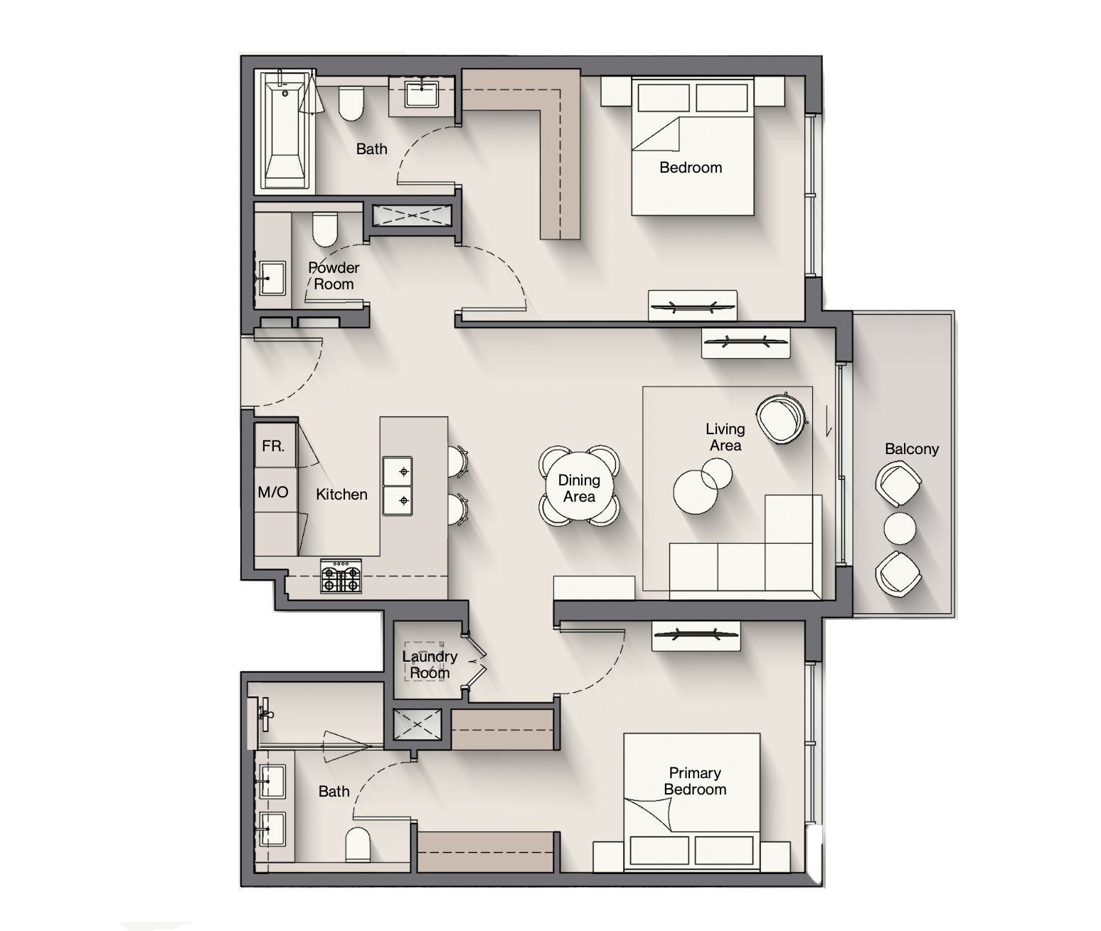 2 Bedroom